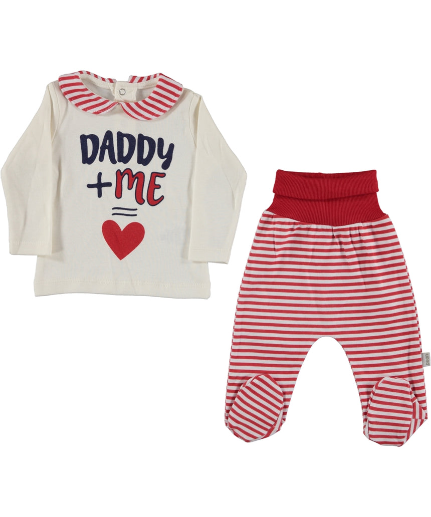 Daddy + Me + Love Baby Girl Set
