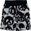 Panda Shorts - White On Black