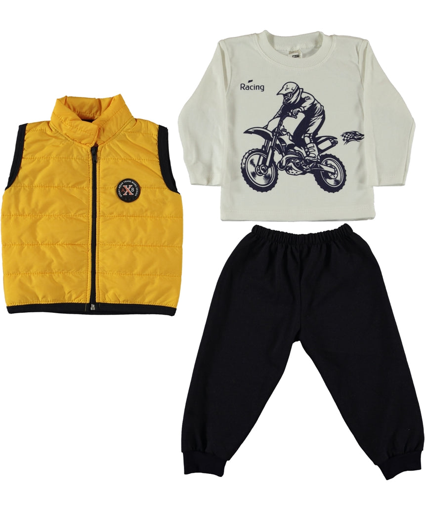 Motorcycle Racer Boy Set