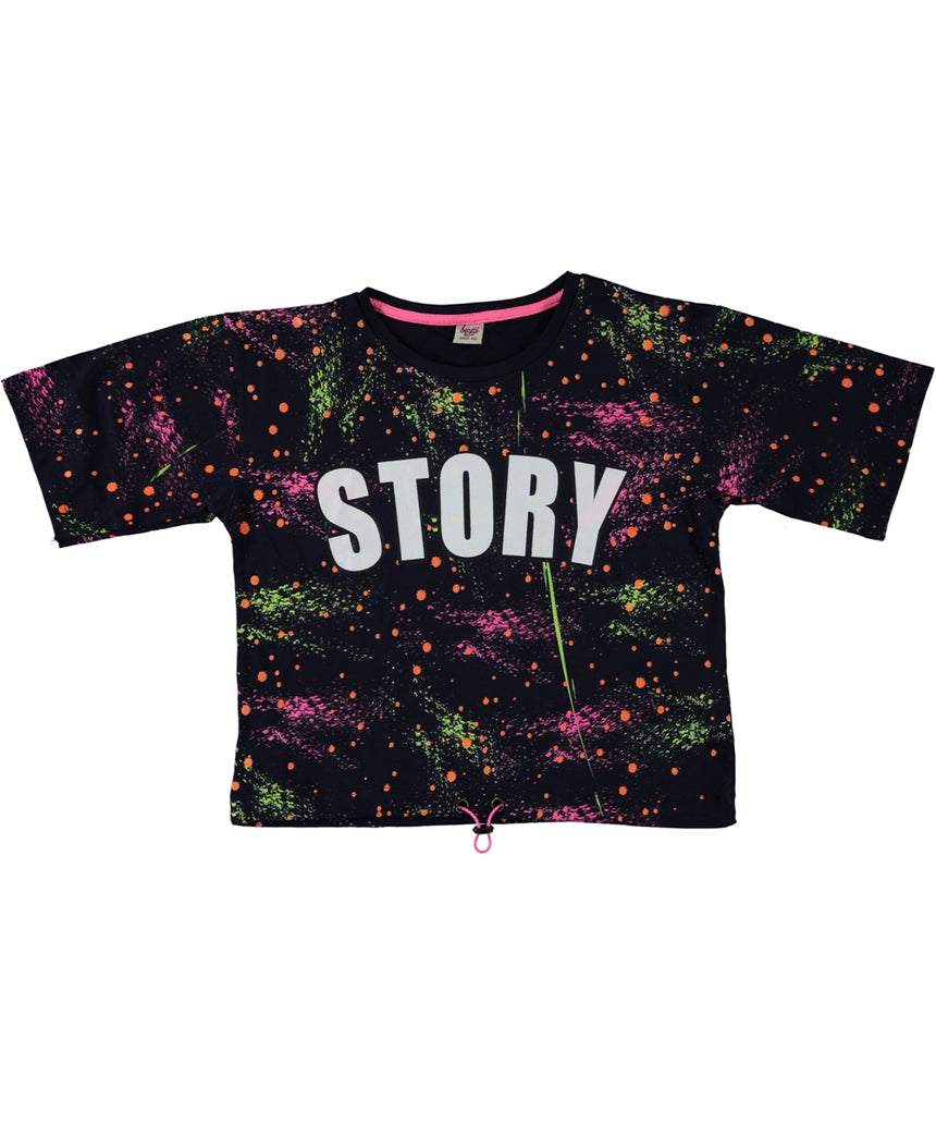 Spatter Story T-shirt