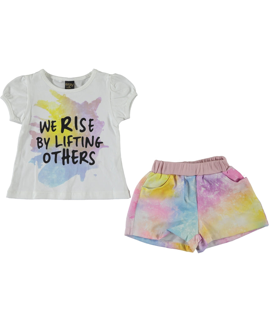 We Rise by Lifting Others Girl set