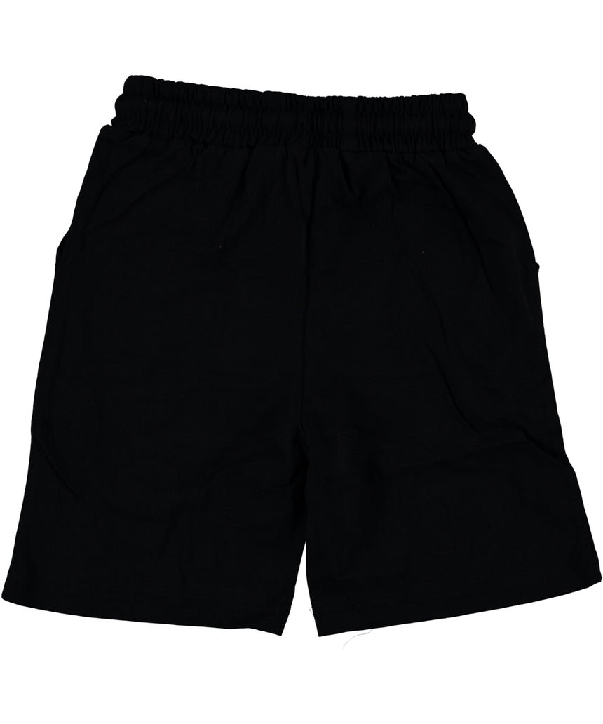 Zipper Black Shorts