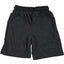 Zipper Gray Melange Shorts