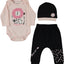 Dotty Lion Baby Girl Set