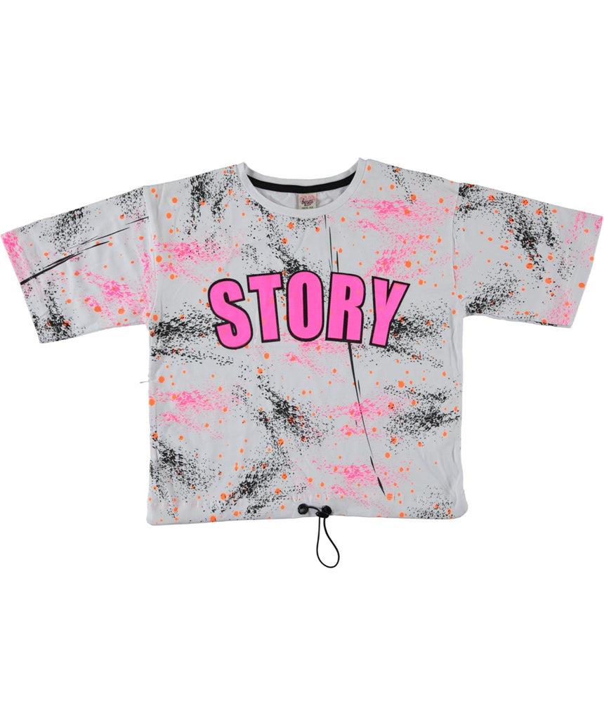 Spatter Story T-shirt