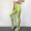 Bubble Butt Leggings-Lime Green