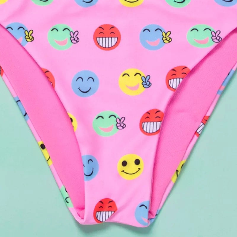 Emoji Teenage Girl Swimsuit