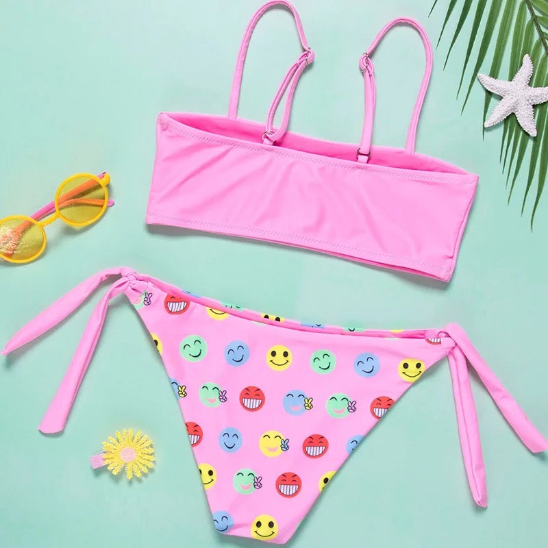 Emoji Teenage Girl Swimsuit