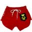 Teddy Bear' Shorts - Red